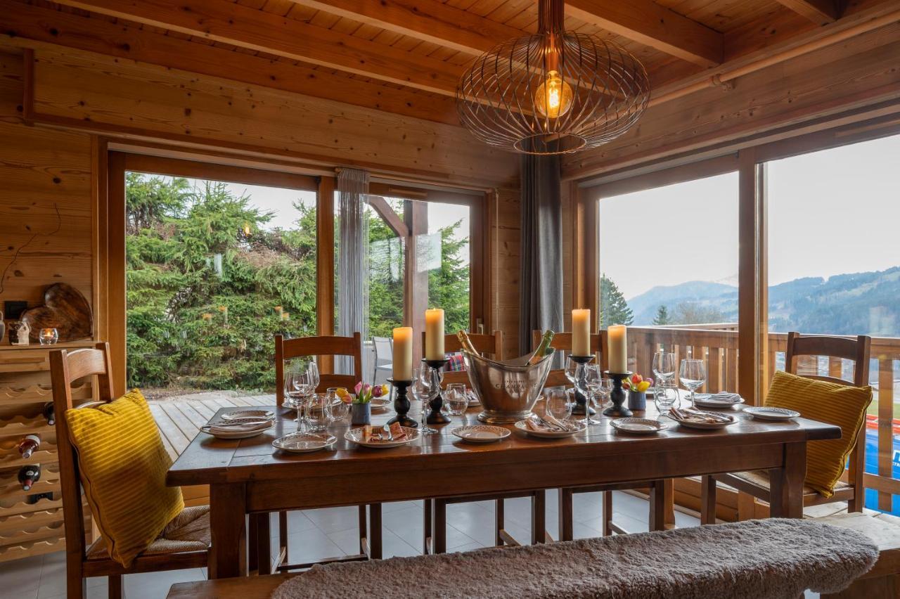 Chalet Champ De La Lune Les Gets Exterior foto